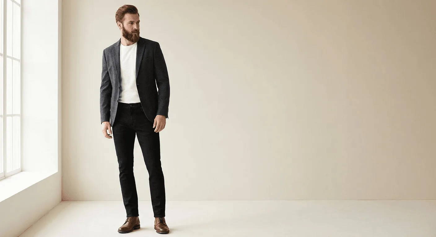 Men’s Black Denim Jeans