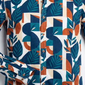 Men Printed Cotton Shirts