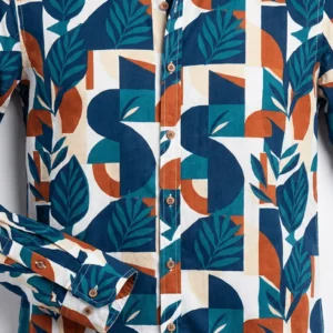 Men Printed Cotton Shirts