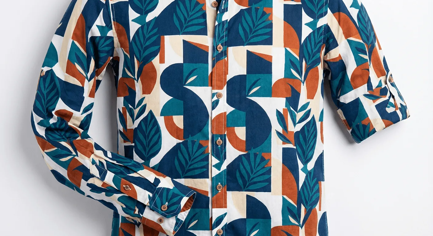 Men Printed Cotton Shirts