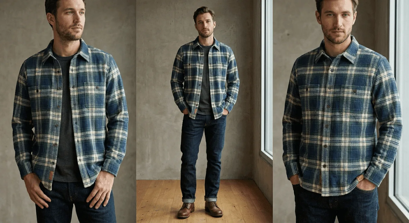 Men Flannel Shirts Export Manufacturer | Attari & Co