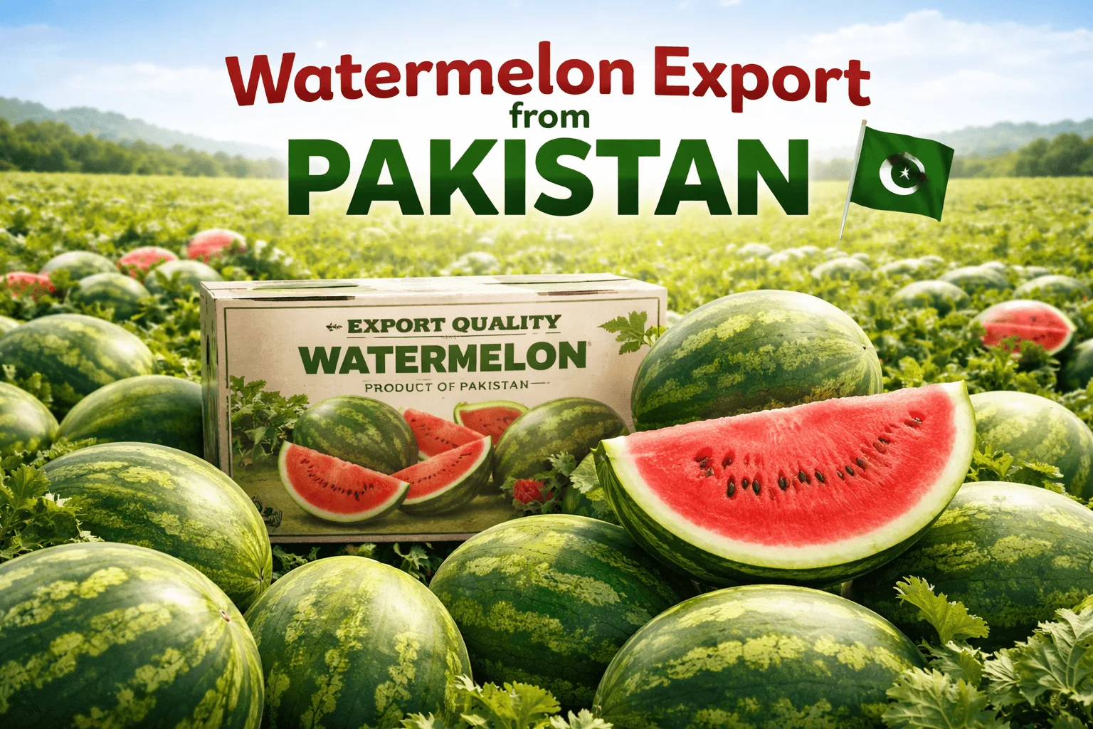 Fresh Watermelon - Premium Export Quality By Attari & Co