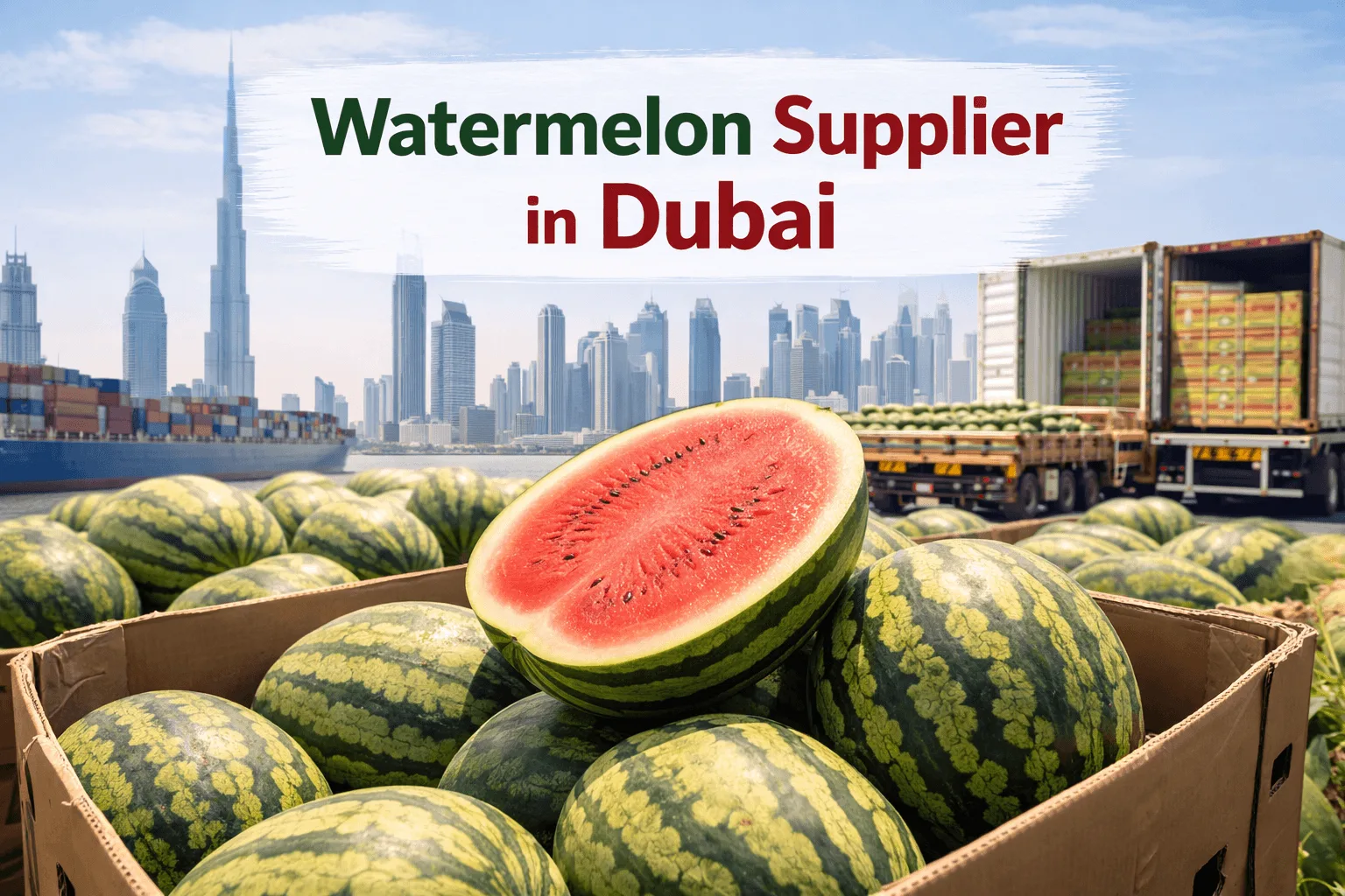 Watermelon Supplier in Dubai